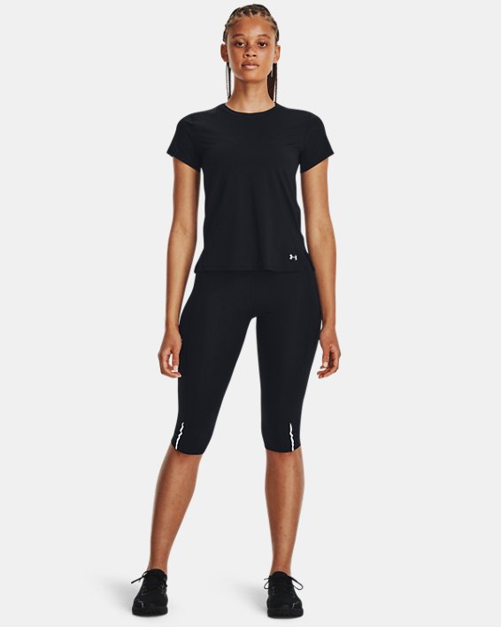 Women's UA Iso-Chill Laser T-Shirt in Black image number 2